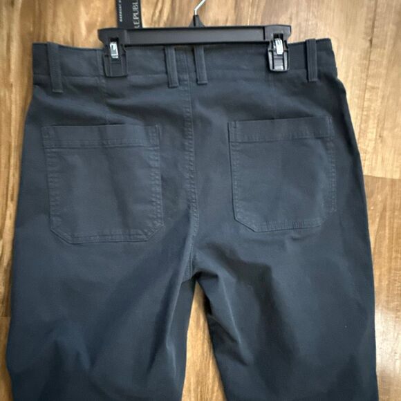 Banana Republic Grey Twill Joggers Women’s Size 6 NWT - Picture 6 of 8